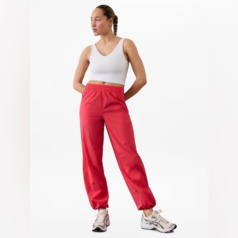 Athleta Rise Pant, Punch Pink, Size XS